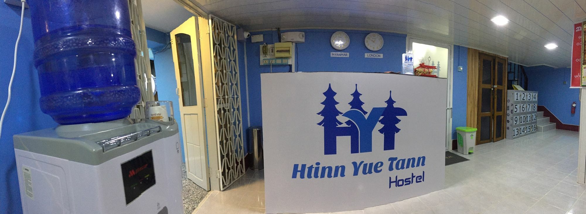 Htinn Yue Tann Hostel Yangon Exterior foto